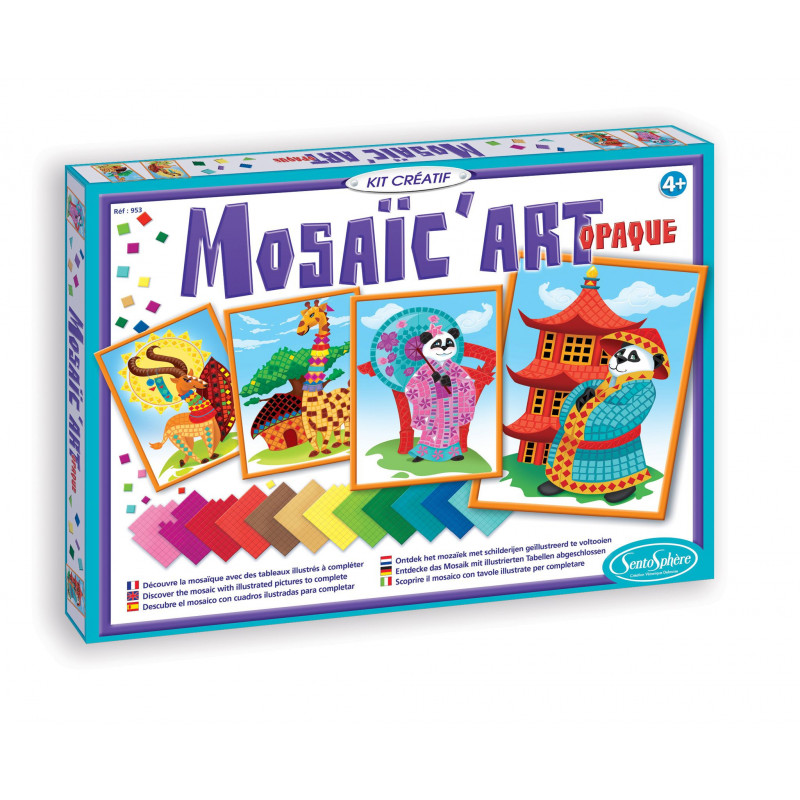 MOSAÏC' ART OPAQUE Animaux exotiques MOSAÏC' ART OPAQUE Animaux exotiques