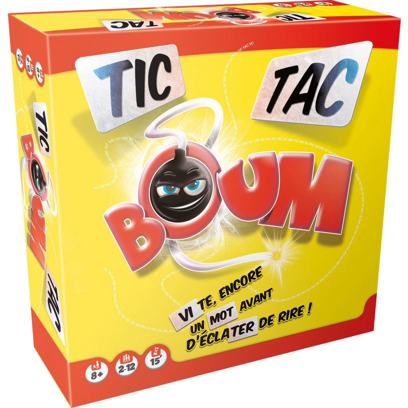 Jeux éducatifs pour enfants - Tic Tac Boum - Livraison rapide Tunisie