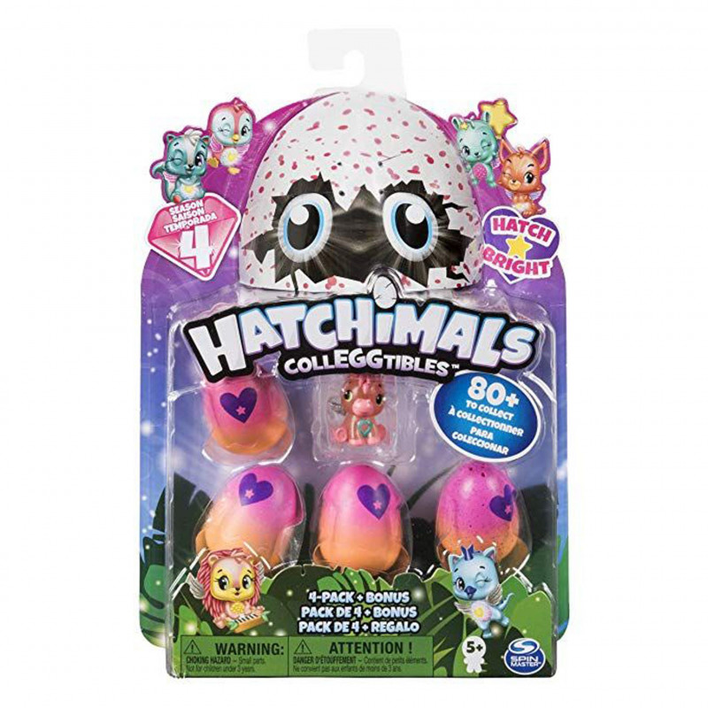 Hatchimal Colleggtibles Pack de 5 figurines Saison 4