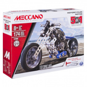 MOTO - 5 MODELES Meccano