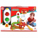 Circuits, véhicules et robotique pour enfants - BB JUNIOR - Mon 1er Garage Ferrari - Garage Ferrari Son&Lumieres - Livraison ...