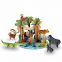 Maquettes 3D pour enfants - Petits mondes en boîte - Le royaume de la jungle 3D - Livraison rapide Tunisie