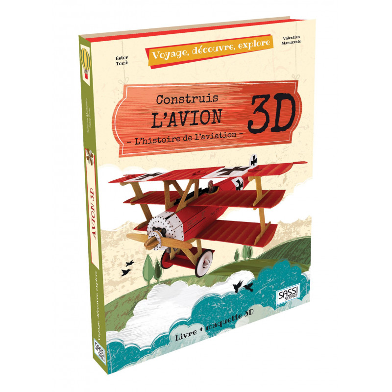 Voyage, découvre, explore - L'Avion 3D