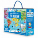 Puzzles pour enfants - Puzzle coffret - La Terre - Livraison rapide Tunisie