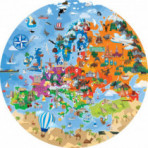 Puzzles pour enfants - Voyage, Découvre, Explore - L'Europe - Livraison rapide Tunisie