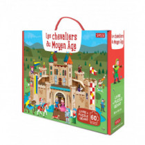 Puzzle coffret enfants - Les chevaliers du Moyen Âge