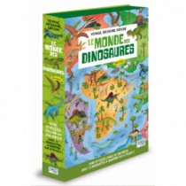 Puzzle silhouette - Le Monde des Dinosaures