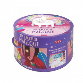 Puzzle rond - Ma Licorne Magique