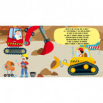 Puzzles pour enfants - Puzzle rond - Les Véhicules du Chantier - Livraison rapide Tunisie