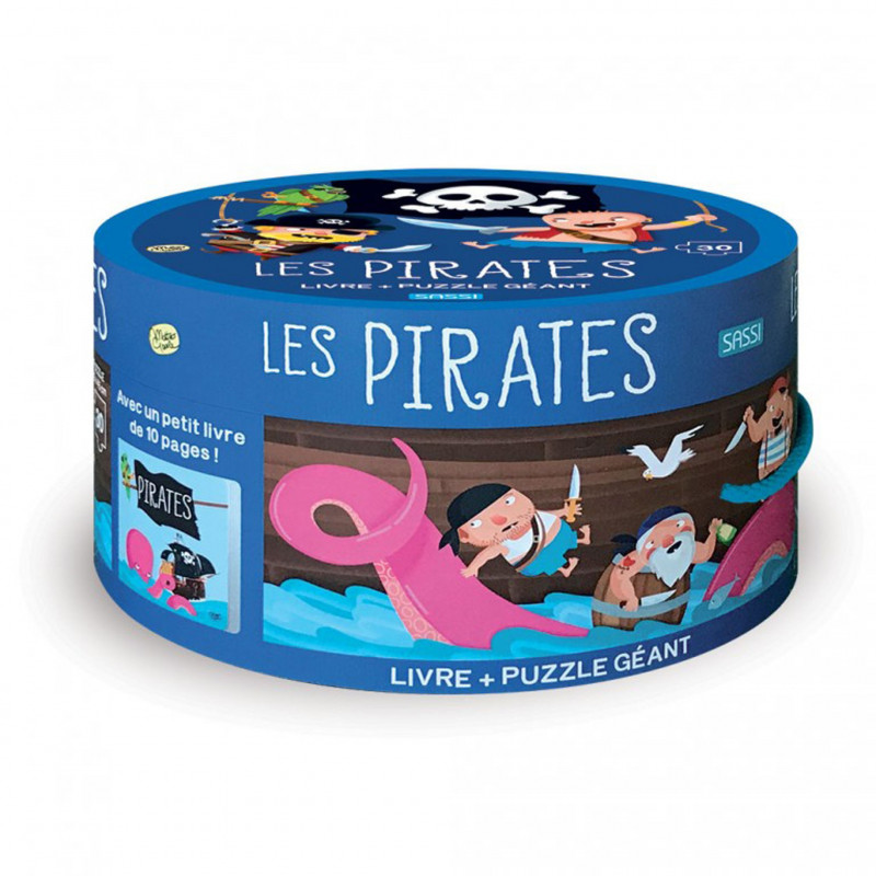 Puzzle rond - Les Pirates Puzzle rond - Les Pirates