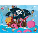 Puzzles pour enfants - Puzzle rond - Les Pirates - Livraison rapide Tunisie