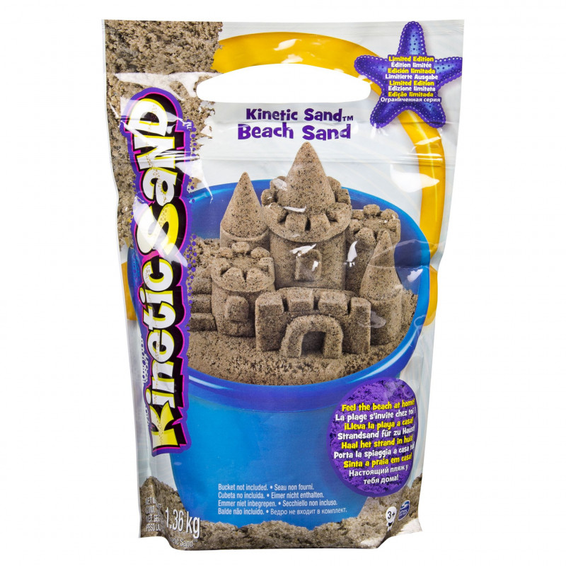 Kinetic Sand 3lb Beach Sand Kinetic Sand 3lb Beach Sand
