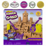 Loisirs créatifs pour enfants - Kinetic Sand Beach Sand Kingdom - Livraison rapide Tunisie