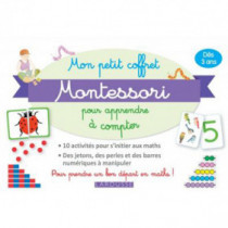 Larousse Coffret - Mon petit coffret Montessori - Apprendre à compter